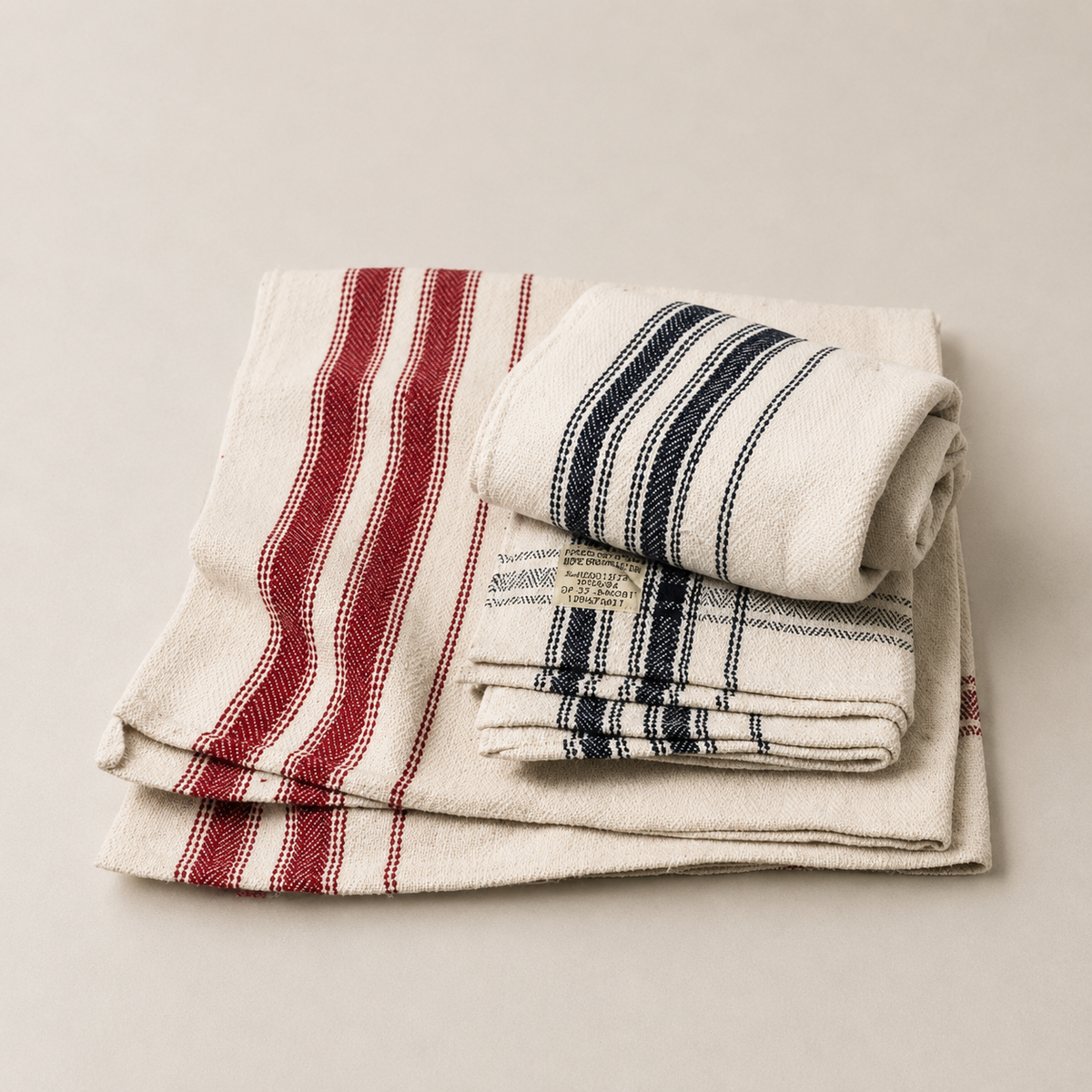 COTTON TABLE CLOTH - NAVY